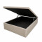 Box Baúl - Tapizado en Lino 110x190 Beige