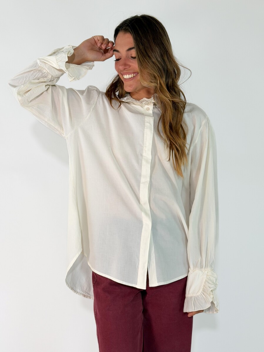 CAMISA CELINA - CRUDO 