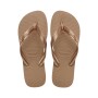 Sandalias Havaianas Top Tiras Rosa Ballet Rose Gold