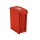 Papelera Basurero Con Pedal Rimax - 10 litros Rojo