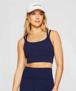 Bra Deportivo Principal Longline Medium Impact Mujer Deep Navy