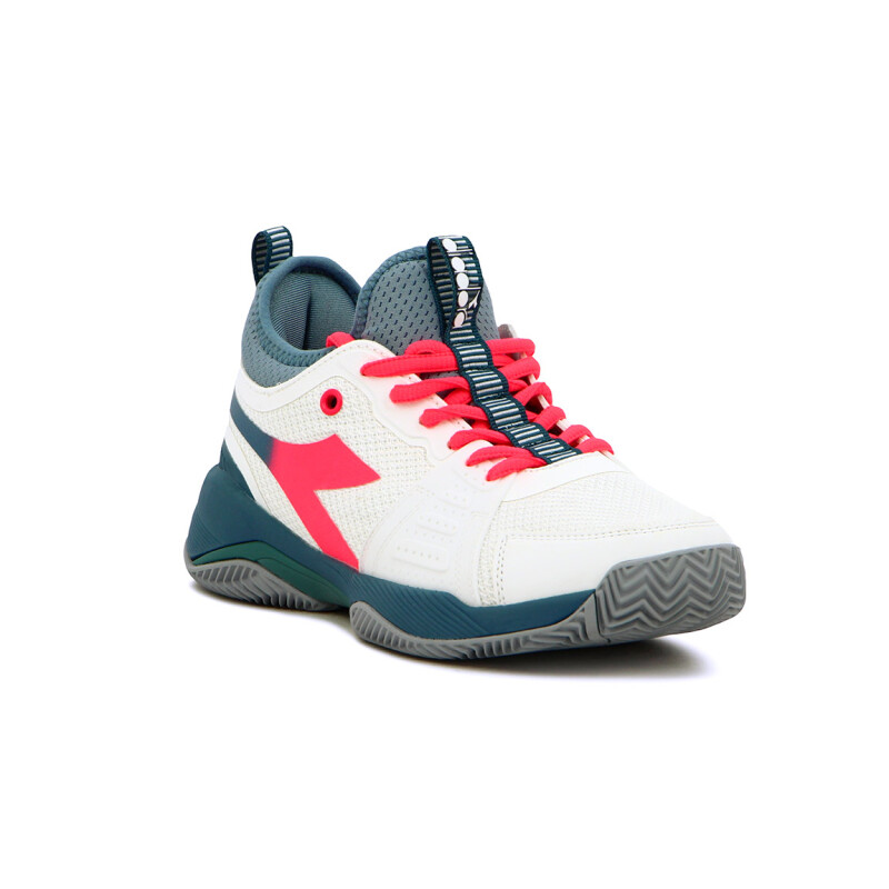 Diadora Champion Tenis Mujer MATCH POINT WHITE-LT BLUE Blanco-Celeste