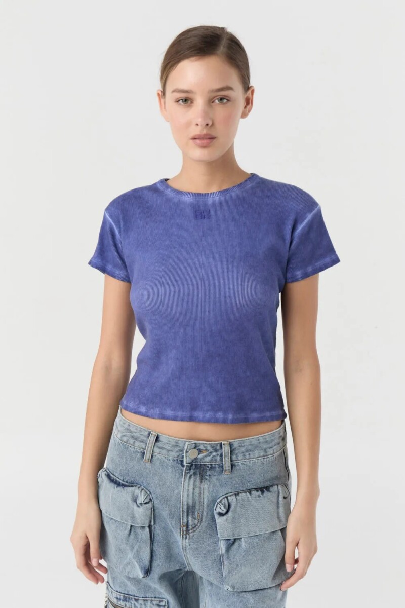 REMERA FADE Azul