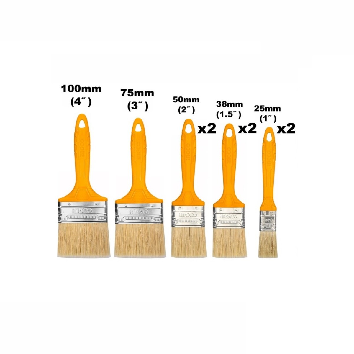 SET X 8 PINCELES INGCO CHPTB7860801 