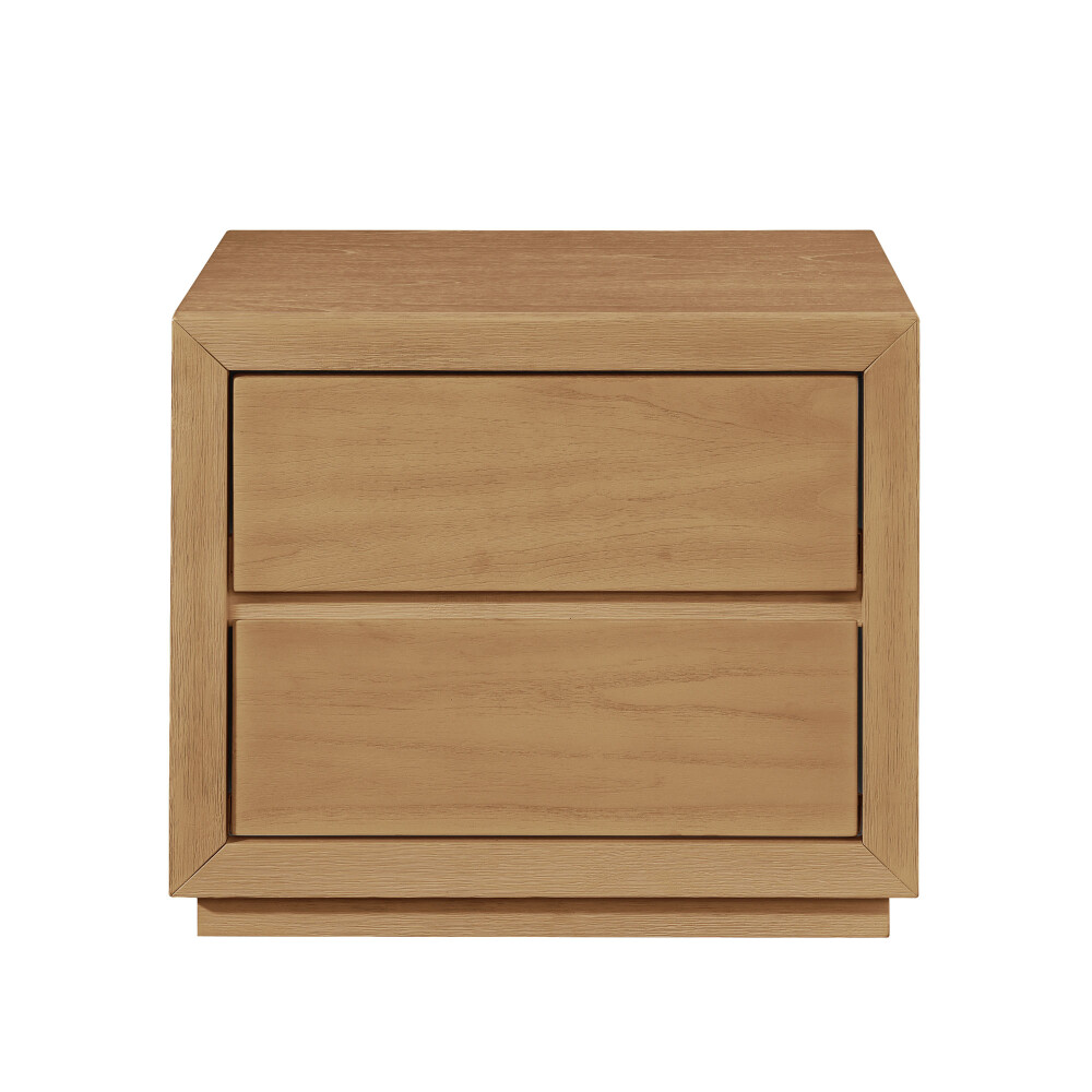 MESA DE LUZ MADERA NATURAL-BEIGE COLUMBUS