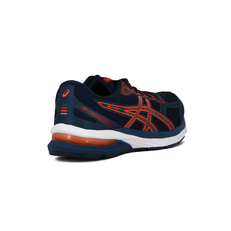 Asics Gel-nagoya 4 French Blue/shocking Orange Azul Francia-naranja