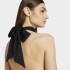 Top Adidas Tie-Neck Negro