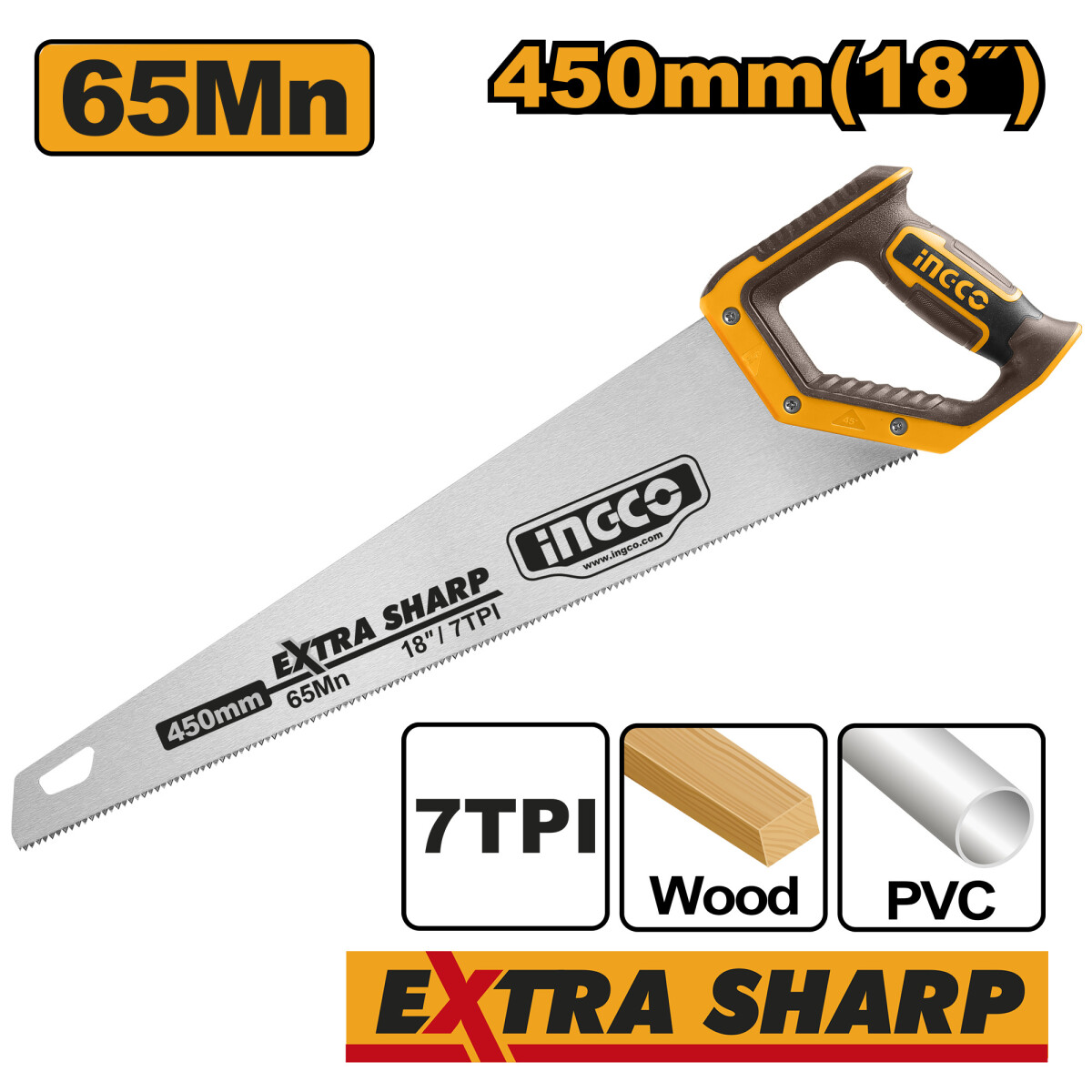 SERRUCHO 45CM HHAS15450 INGCO 