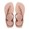 Sandalias de Mujer Havaianas Flash Urban Rosa Ballet - Dorado