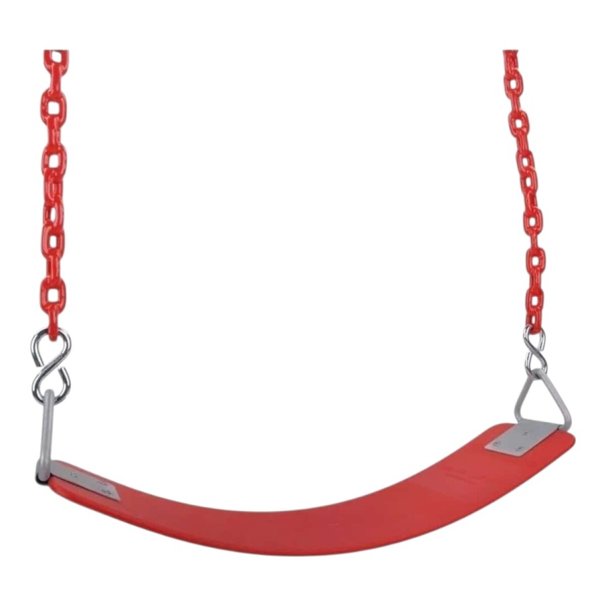 Hamaca banda goma con cadenas - Rojo 