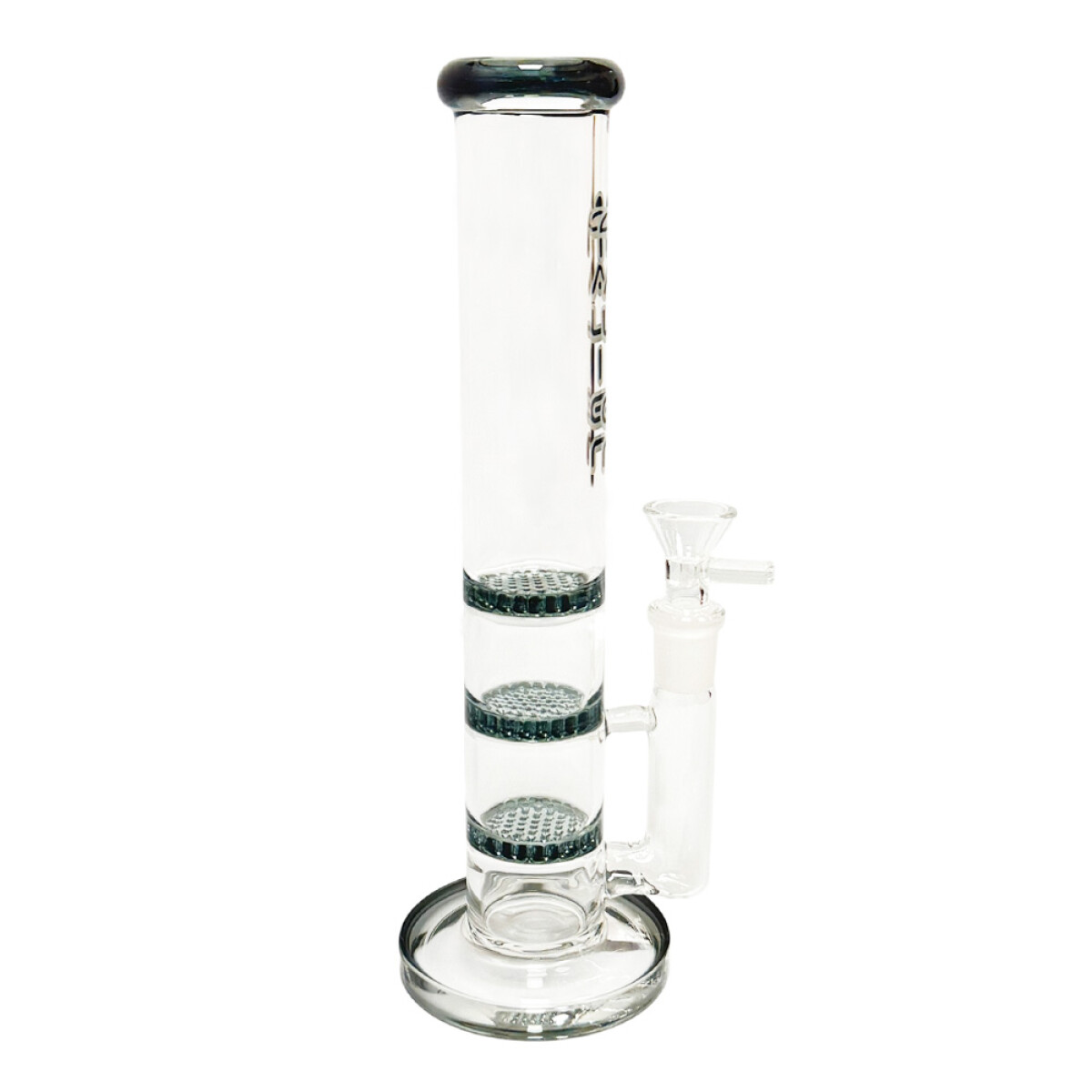 BONG TRIPLE PERC PANAL Y ATRAPA HIELO 25CM 