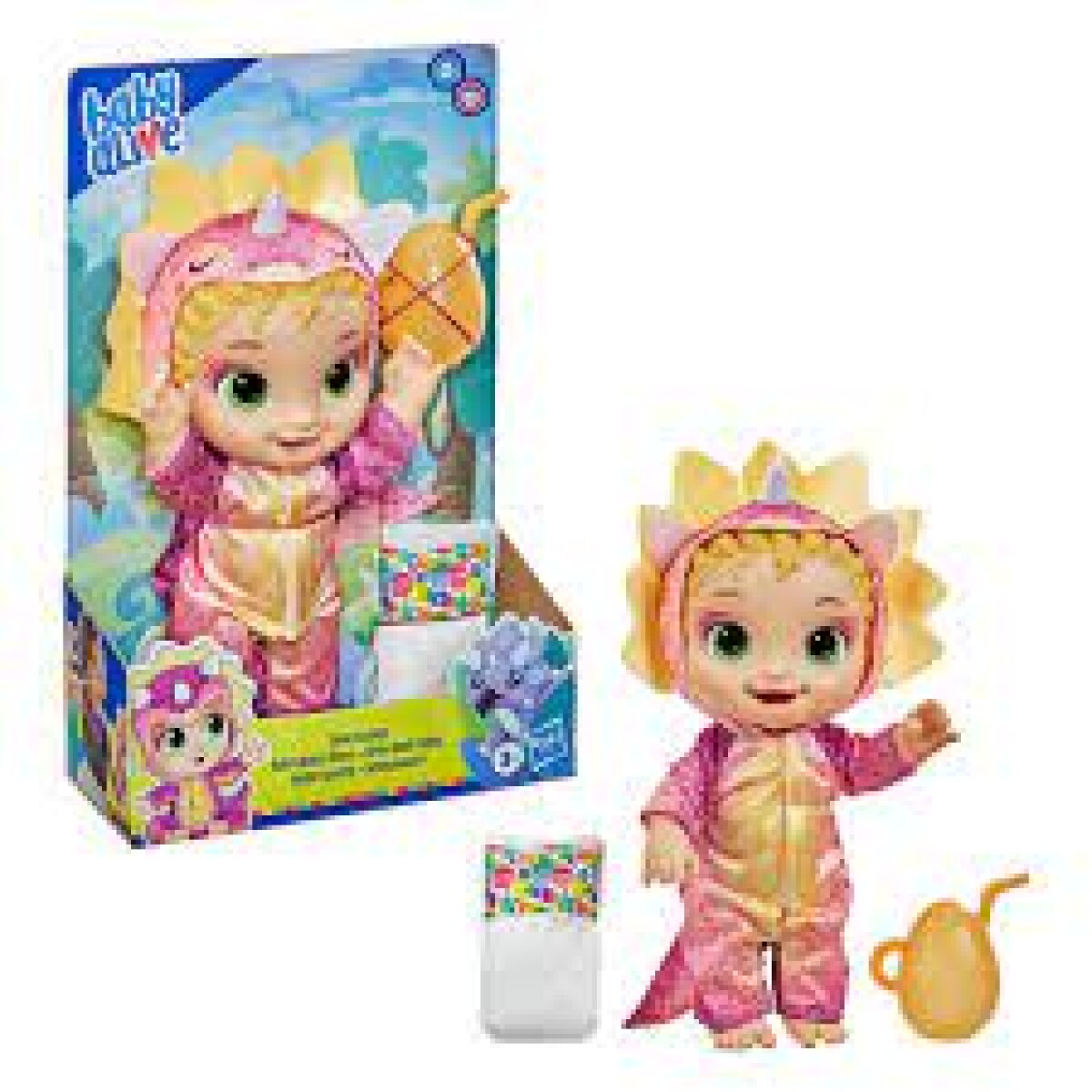 Muñeca Baby Alive Bebe-saurio Rubia 