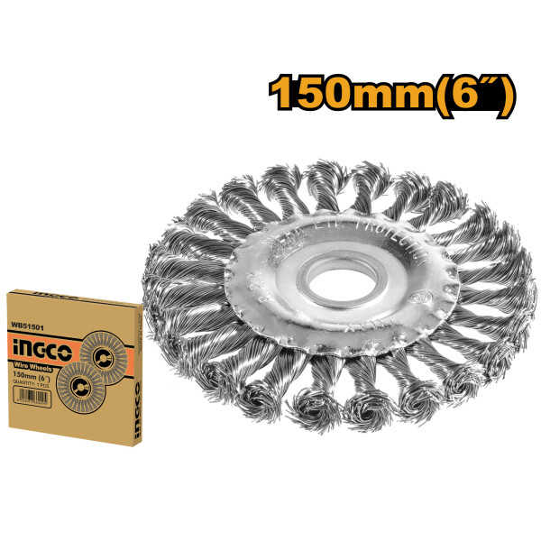 CEPILLO 150MM 6´´ AMOLADORA DE BANCO INGCO WB51501 CEPILLO 150MM 6´´ AMOLADORA DE BANCO INGCO WB51501