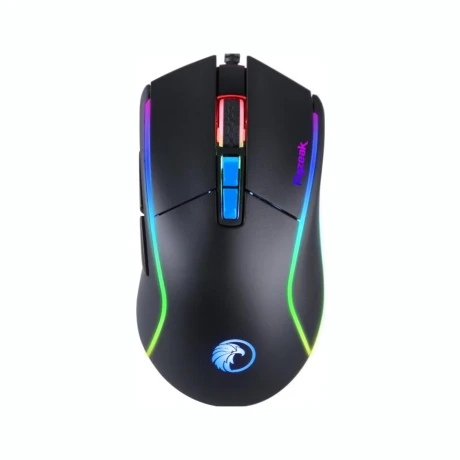 Mouse Gamer Óptico RAZEAK RM-X18 RGB Falcon 8 Botones - Black Mouse Gamer Óptico RAZEAK RM-X18 RGB Falcon 8 Botones - Black