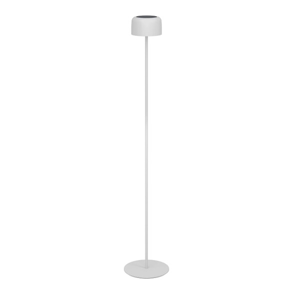 Lámpara de pie blanco solar-USB 2,8W cálido IP44 EG3678