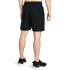 UA Tech Woven Wordmark Short-GRY BLK-001