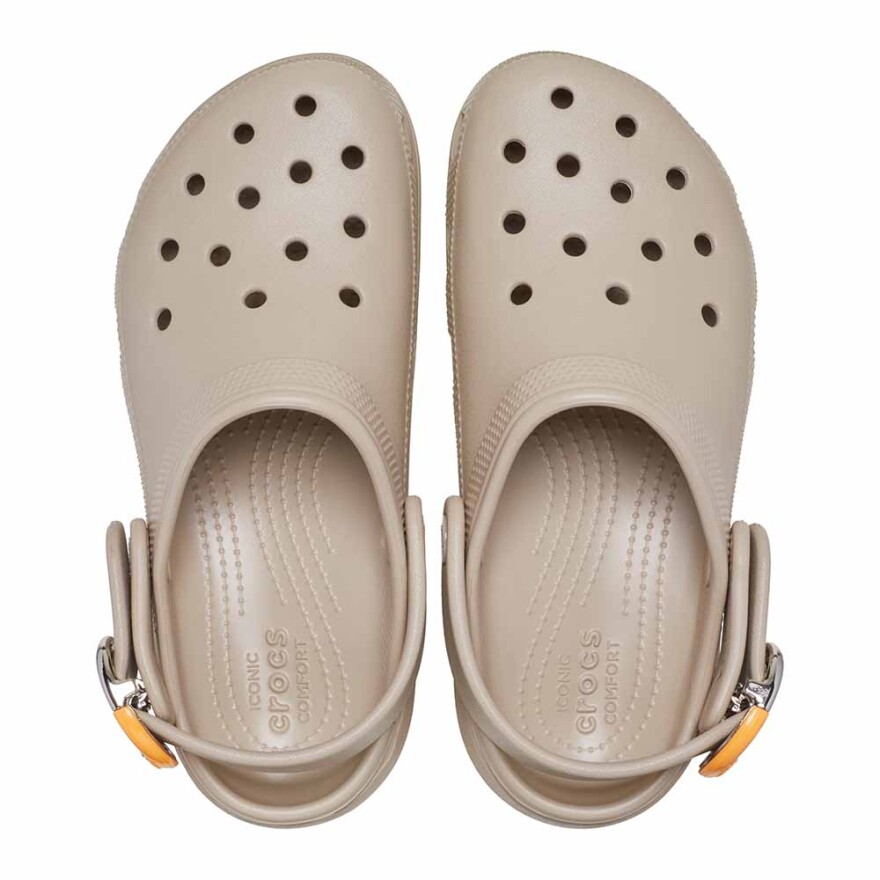 Crocs Classic Platform Buckle Clog Mujer Dulcé