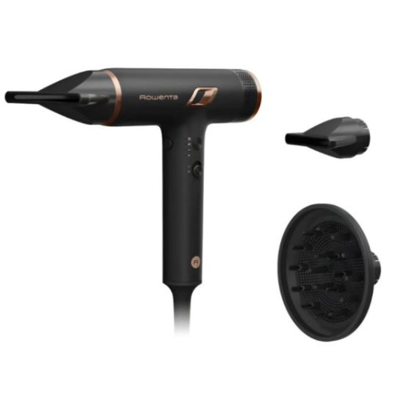 Secador de pelo profesional Rowenta | Compacto | 3 ajustes temperatura y velocidad | Tecnología Ionic Control. Secador de pelo profesional Rowenta | Compacto | 3 ajustes temperatura y velocidad | Tecnología Ionic Control.