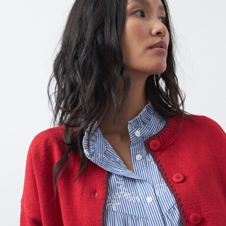 CAMISA FIRA Blanco/Azul