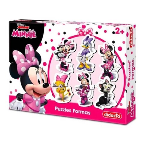 Puzzles Formas Minnie Mouse Disney Junior x 6 figuras - Didacta Puzzles Formas Minnie Mouse Disney Junior x 6 figuras - Didacta