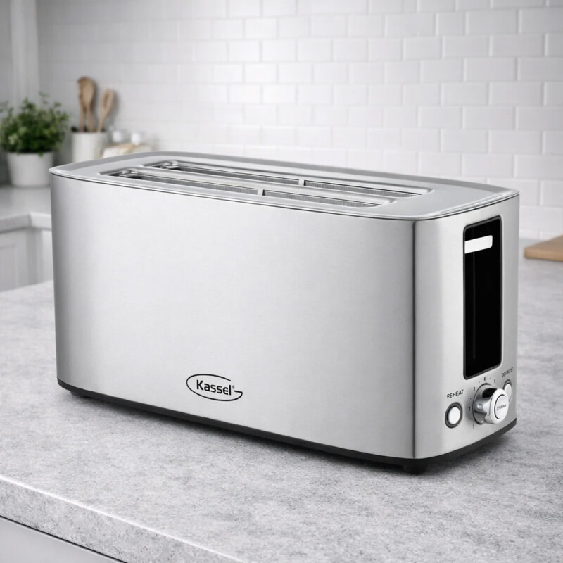 TOSTADORA INOX 4 PANES KS-TSINOX2 TOSTADORA INOX 4 PANES KS-TSINOX2