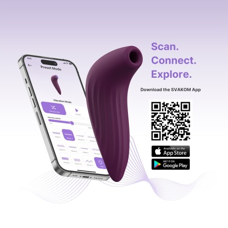 Succionador de Clítoris Control con App Pulse Union Svakom Succionador de Clítoris Control con App Pulse Union Svakom