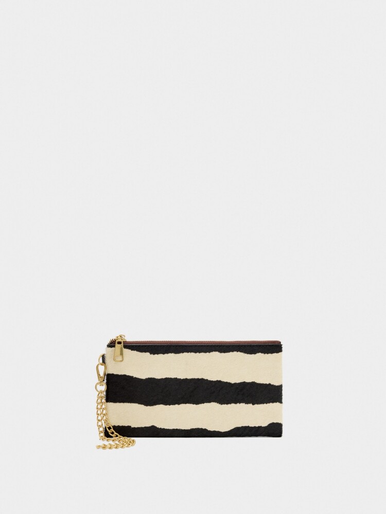 Bolso Multiusos De Piel Con Contraste multicolor