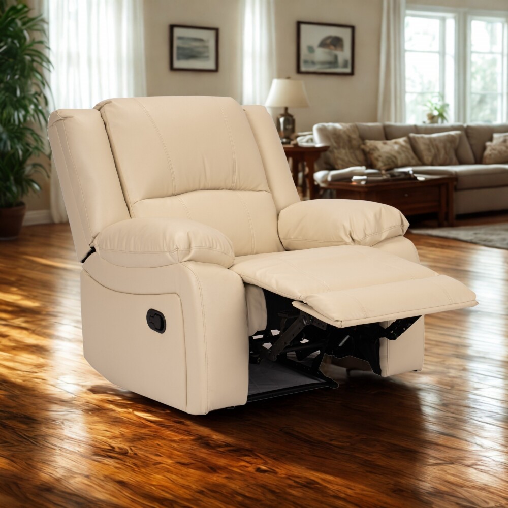 Poltrona Reclinable - 1 Cuerpo - Texas Beige