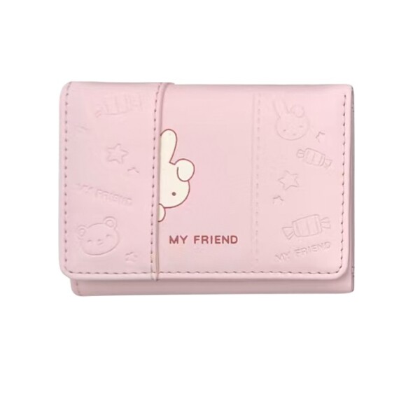 Billetera friends rosa
