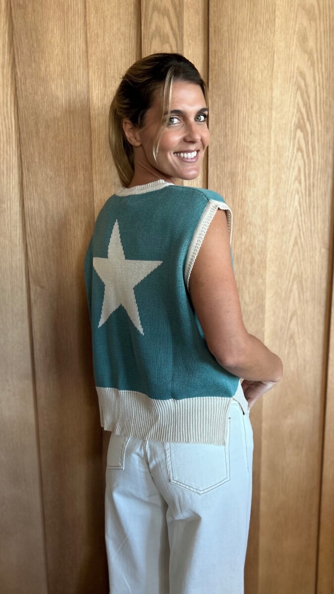 Chaleco Galaxia - Tourquesa 