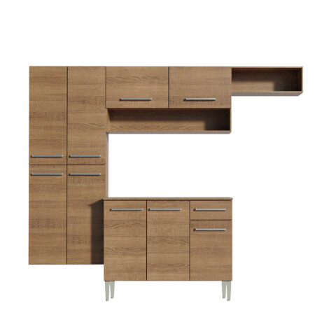 Mueble de Cocina completo 229cm Rustico