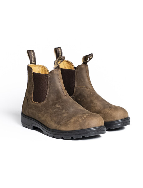 Bota Scandinavian Cuero Urban Marron
