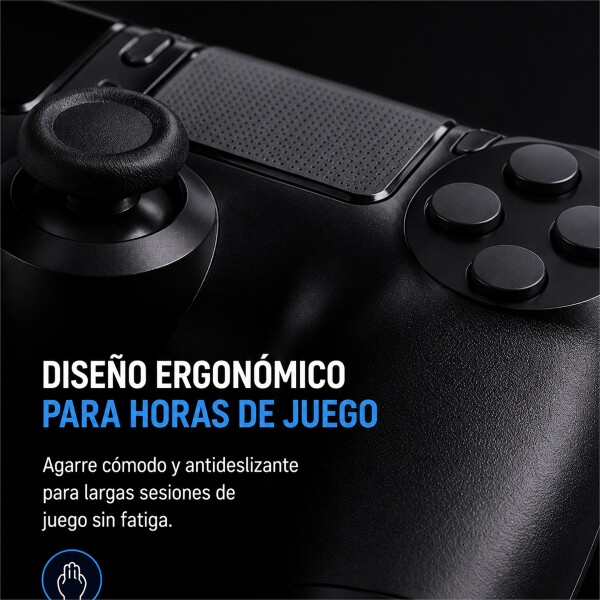Joystick Inalámbrico para PS4 con Bluetooth y Batería Recargable Negro 1