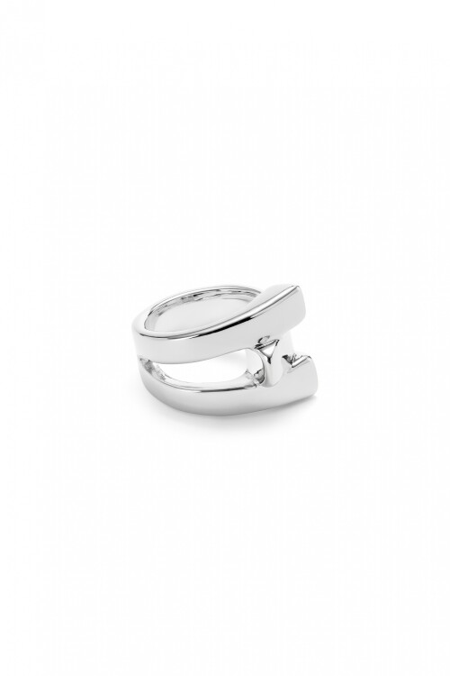 ANILLO DE ALEACIÓN DE METALES BAÑADA EN PLATA DE LEY Anillo