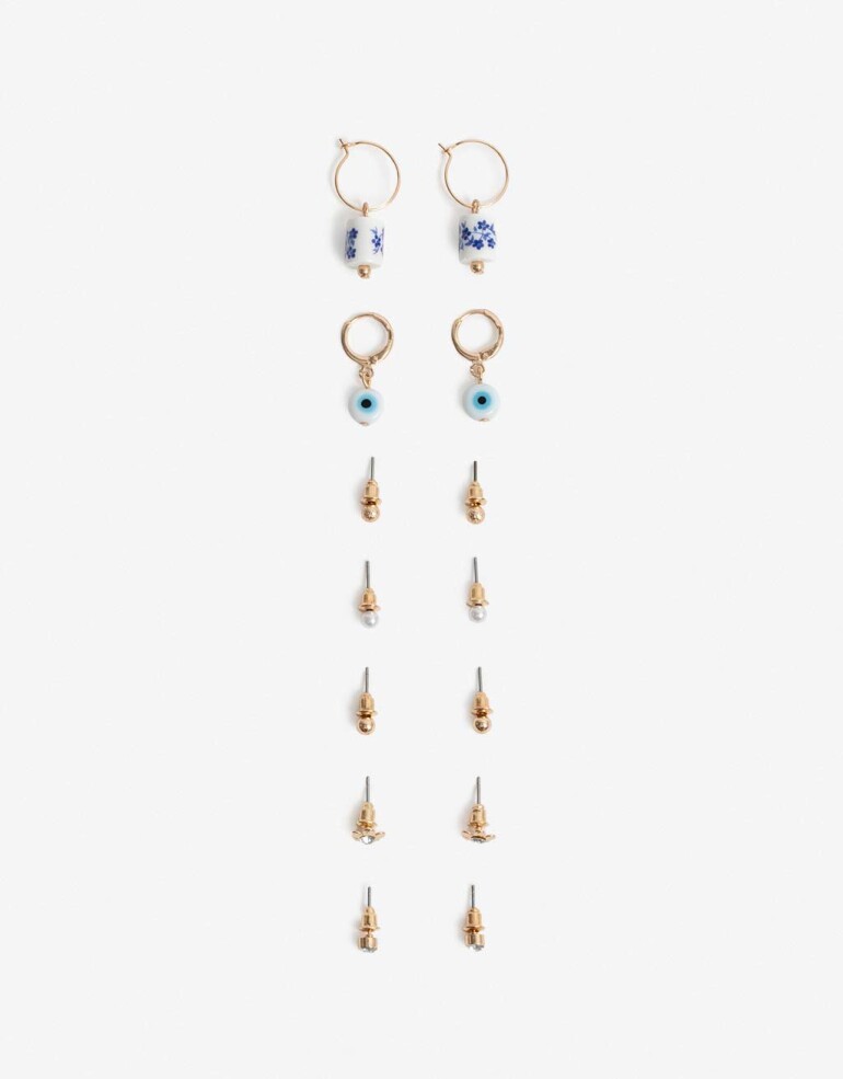 Aros Sets Metal Bijou Set Metal - Dorado