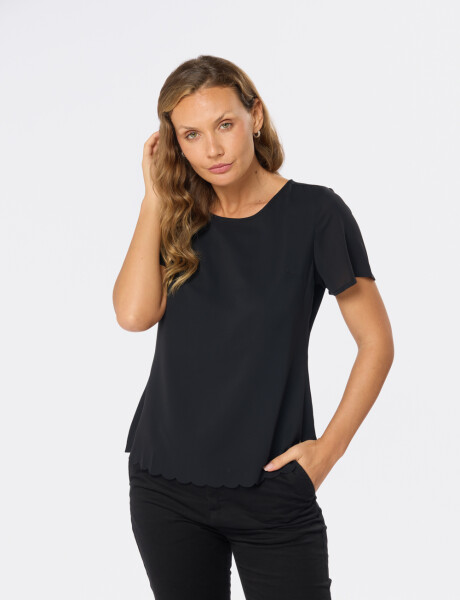BLUSA CLÁSICA Negro