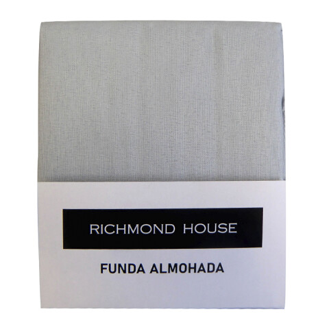 Funda Almohada Microfibra Richmond House GRIS
