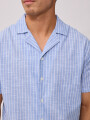CAMISA ERIAN RUSTY Celeste
