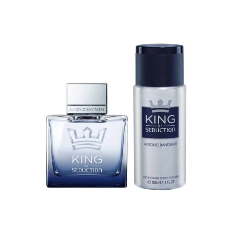 Perfume Antonio Banderas King Of Seduction For Men Set EDT 100ml + Desodorante Spray 150ml Perfume Antonio Banderas King Of Seduction For Men Set EDT 100ml + Desodorante Spray 150ml