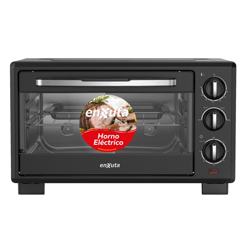 HORNO ELECTRICO ENXUTA 22 LT 1500W HENX022N HORNO ELECTRICO ENXUTA 22 LT 1500W HENX022N