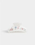 Broche Premium Broche Acrílico Strass - Blanco Crudo