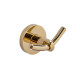 Percha Accesorio Baño Metal Modena Dorado Brushed Gold
