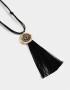 Collares Cortos Metal diferenciado Collar Corto Con Medallon - Dorado Antique Gold