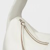 Bolso Nicky en cuero graneado Blanco