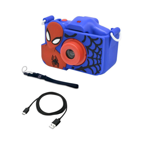 Cámara Digital Multifuncional Recargable Lexibook Spiderman