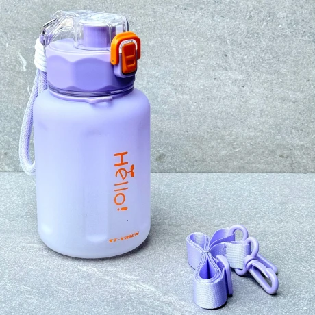 Botella Deportiva Plástica Con Sorbito 800ML Botella Deportiva Plástica Con Sorbito 800ML
