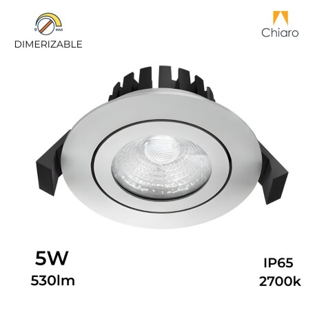 Embutido led para intemperie 5W MÓVIL Dimerizable GRIS Embutido led para intemperie 5W MÓVIL Dimerizable GRIS