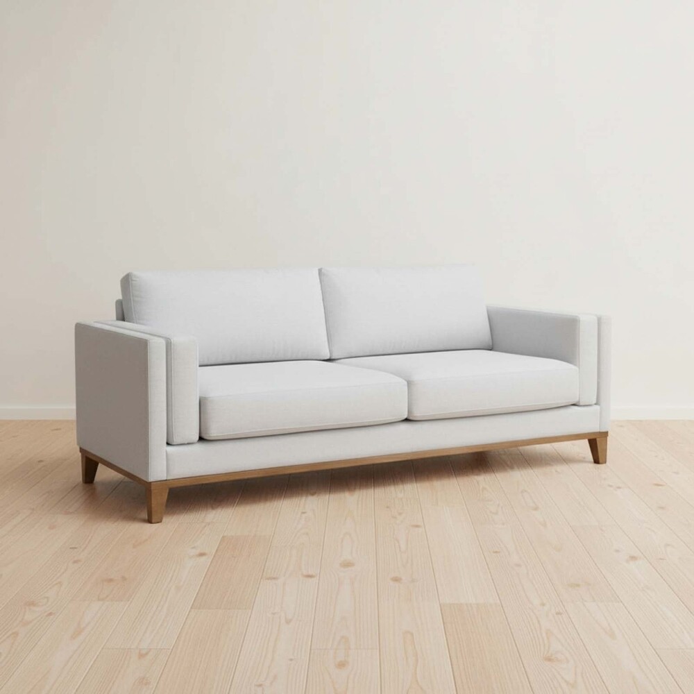 SILLÓN 3 CUERPOS TELA-PREMIUM GRIS LUXOR PREMIUM EASY CLEAN GRIS CLA