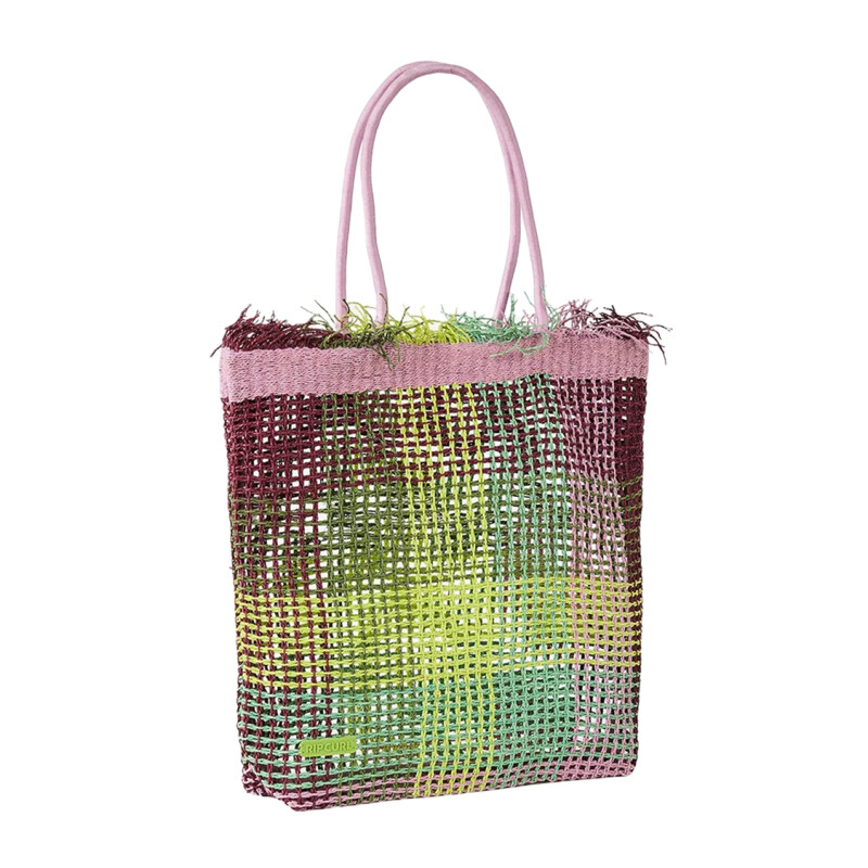 Bolso Rip Curl Sand Free Plaid Tote - Multicolor Bolso Rip Curl Sand Free Plaid Tote - Multicolor