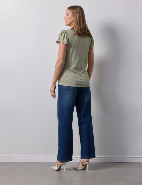 Remera Frunces VERDE